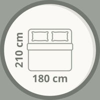 Boxmadrasser 180 x 210 cm