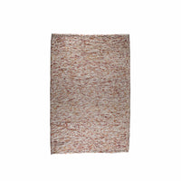 Oxford håndvævet tæppe i orange fra HC Tæpper