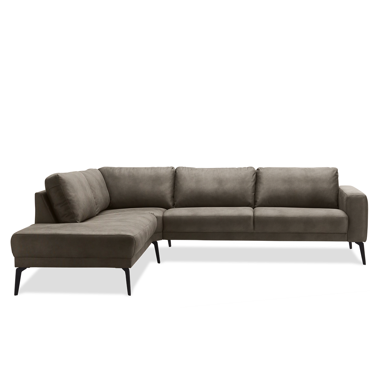 Living Room City sofa med open-end venstrevendt i beige Kentucky stof