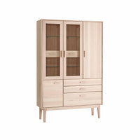 Casø 701 vitrineskab i hvidolieret eg fra Casø