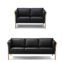 Kragelund Tessa sofasæt i læder.