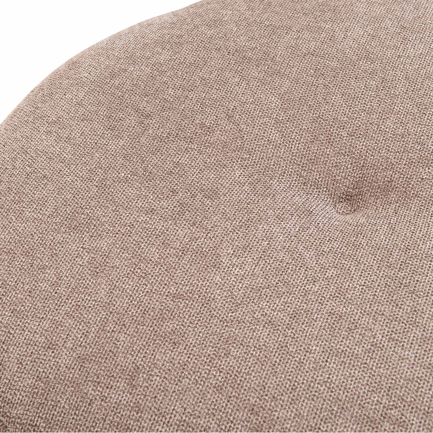 City puf fra Hjort Knudsen i Ø60 cm i Bloq stof i farven Taupe