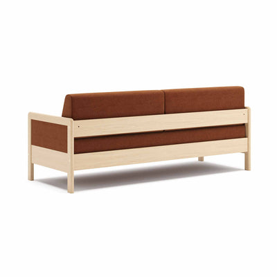 Clara 145 sovesofa fra Favn Living i Denno stof i farven Rusty Orange 329