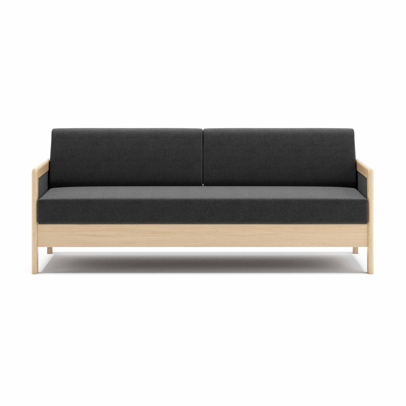 Clara 145 sovesofa fra Favn Living i Denno stof i farven Deep Grey 333