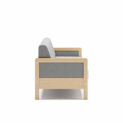 Clara 145 sovesofa fra Favn Living i Denno stof i farven Slate Grey 334