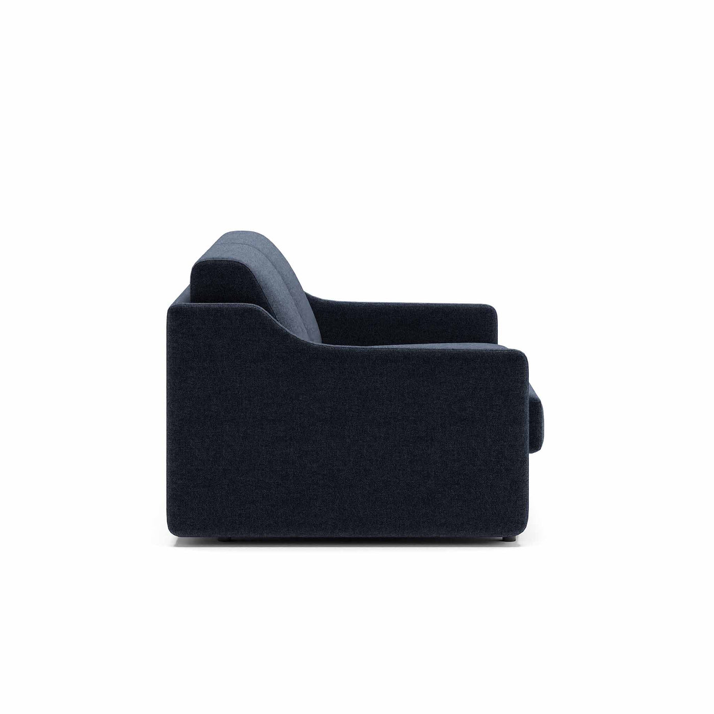 Alma 502 sovesofa fra Favn Living i Sama stof i farven blå