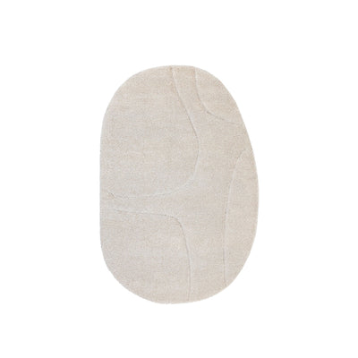 Alta Egg tæppe i ivory fra HC Interior Rugs