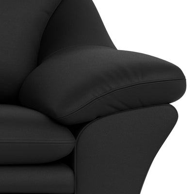 Fly sofasæt fra BD Møbler i læder i farven 6002 Black