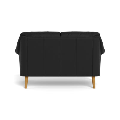 Fly sofasæt fra BD Møbler i læder i farven 6002 Black
