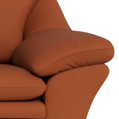 Fly sofasæt fra BD Møbler i læder i farven 6011 Cognac
