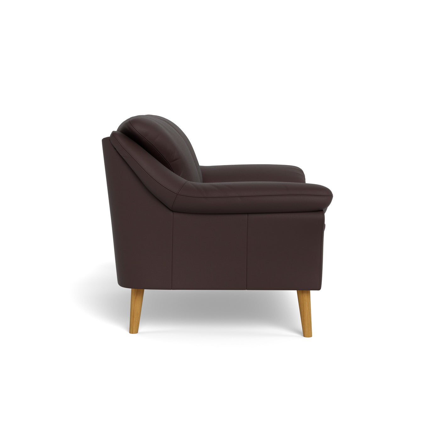 Fly sofasæt fra BD Møbler i læder i farven 6090 Chocolate