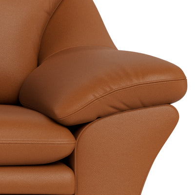 Fly sofasæt fra BD Møbler i læder i farven 8011 Cognac