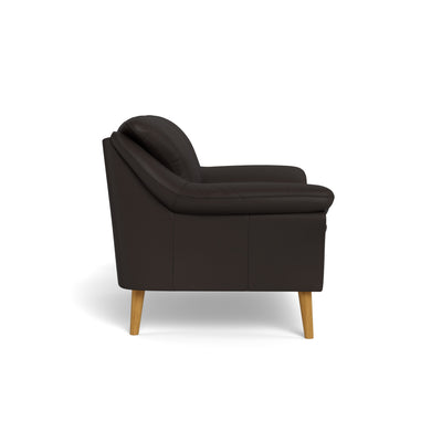 Fly sofasæt fra BD Møbler i læder i farven 8077 Chocolate