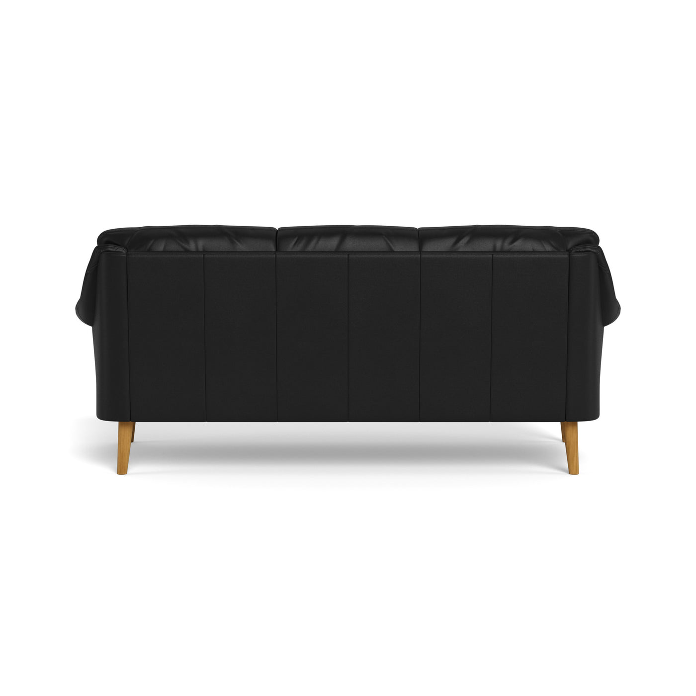 Fly sofasæt fra BD Møbler i læder i farven 8002 Black