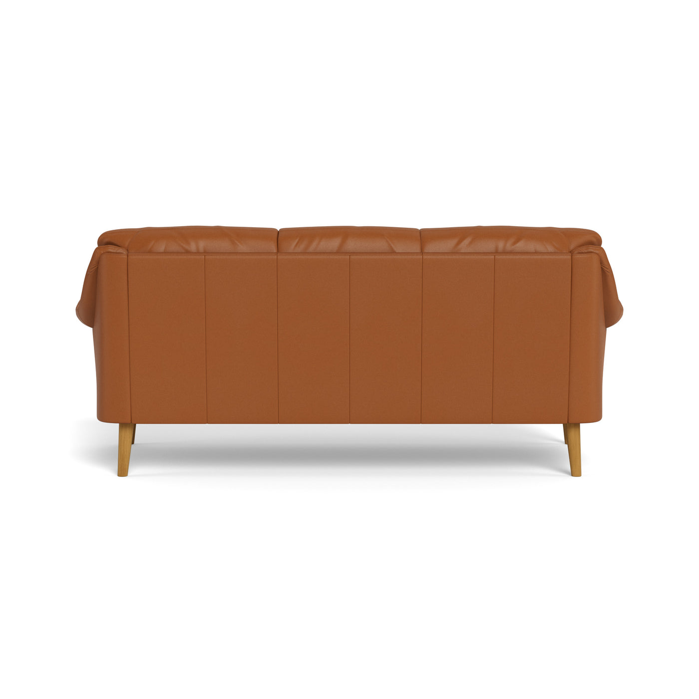 Fly sofasæt fra BD Møbler i læder i farven 8011 Cognac