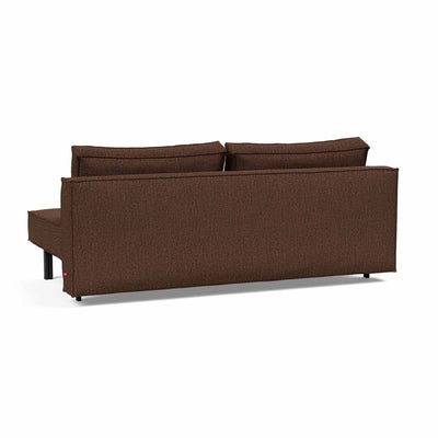 Black Sly sovesofa fra Innovation Living i 359 Taura Cappuccino stof