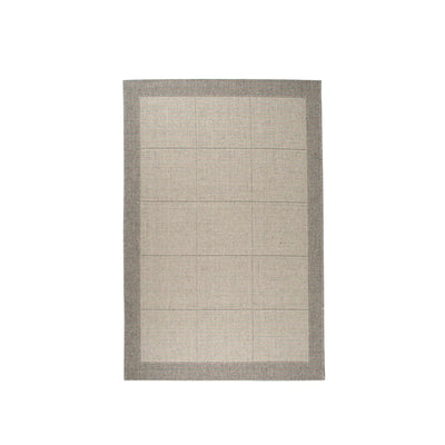 Casablanca fladvævet tæppe i lysegrå fra HC Interior Rugs
