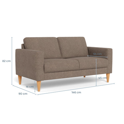 Nord sofasæt fra Hjort Knudsen i 3591 Beige Brego stof