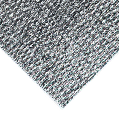 Dublin håndvævet tæppe i mørkegrå fra HC Tæpper
