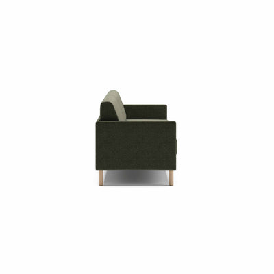 Estrid sovesofa fra Favn Living i Sama stof i farven 335 Winter Moss
