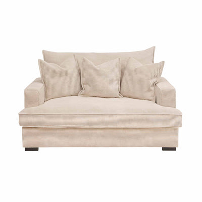 Ruby 2-personers love-seat sofa med Zoom fløjl stof