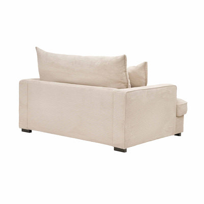 Ruby 2-personers love-seat sofa med Zoom fløjl stof