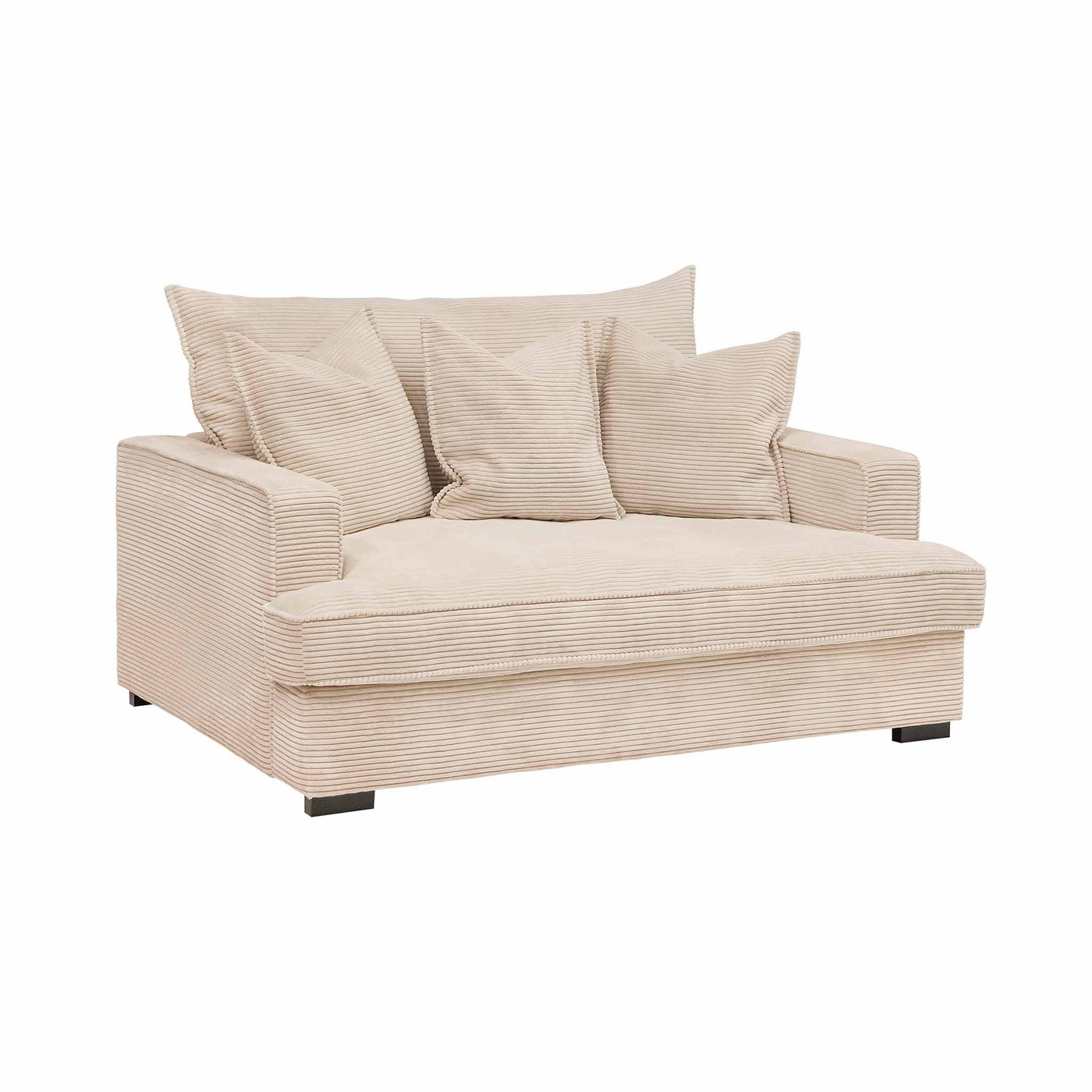 Ruby 2-personers love-seat sofa med Zoom fløjl stof