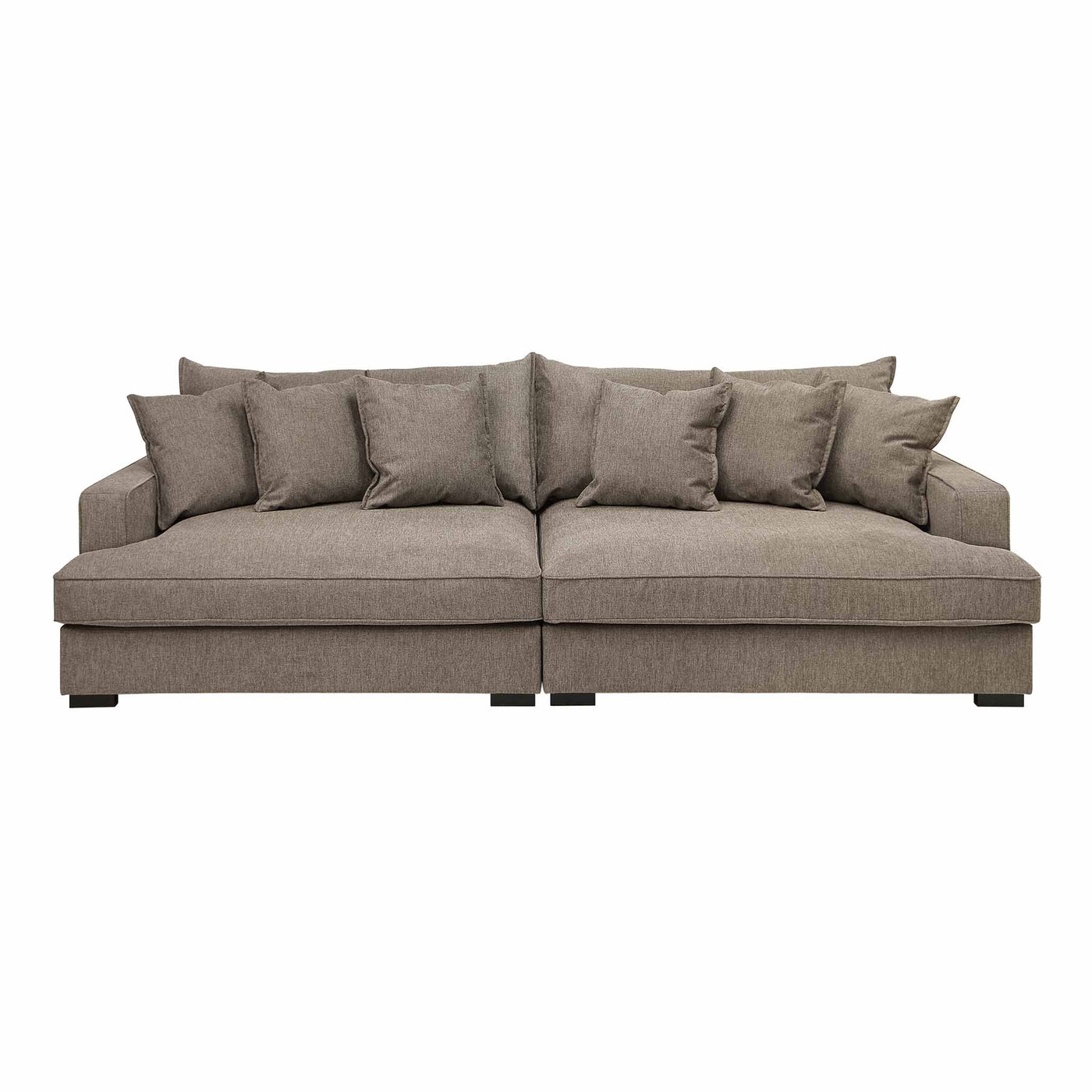 Ruby 3-personers XL sofa fra Favn Living i light brown Brego stof