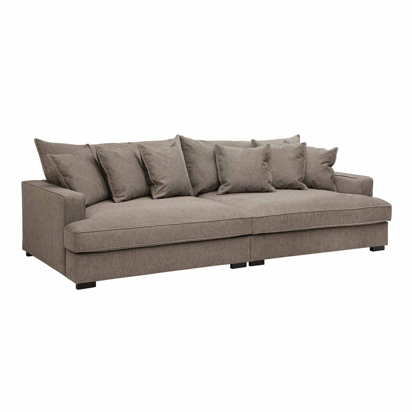 Ruby 3-personers XL sofa fra Favn Living i light brown Brego stof