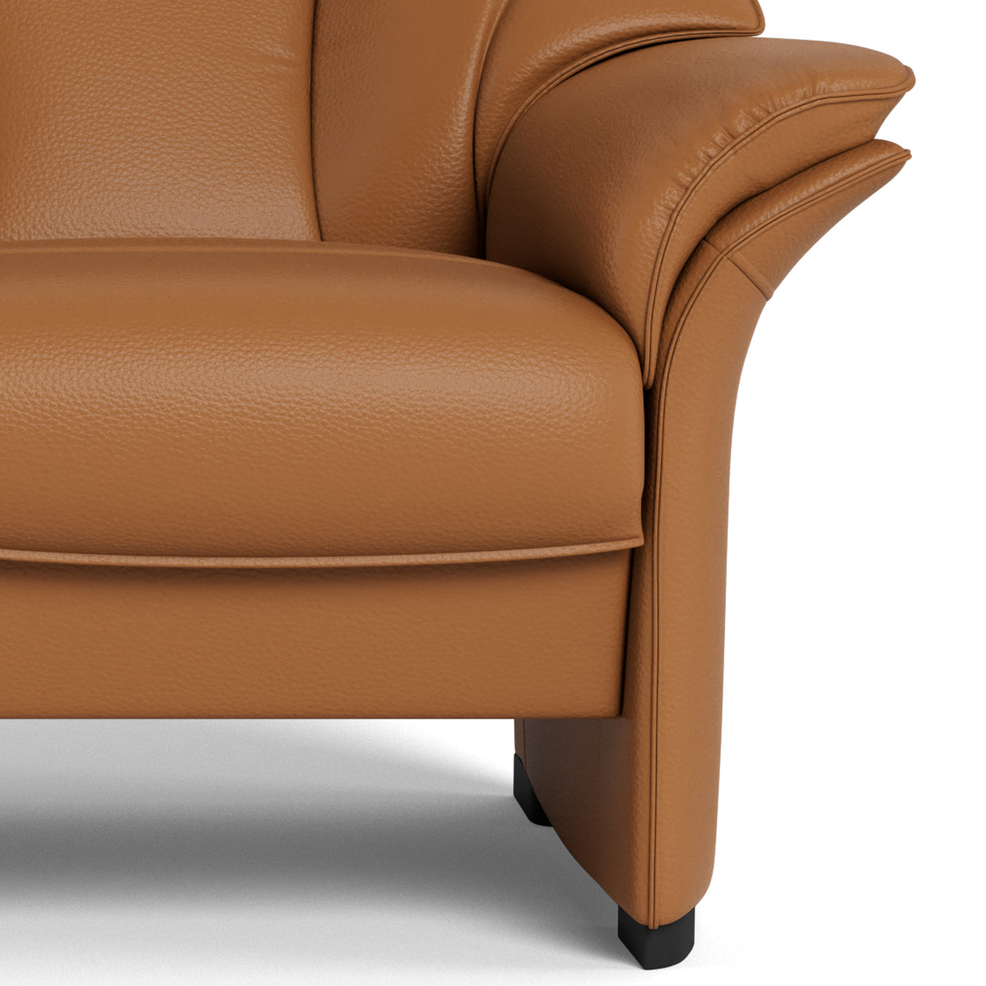 Barsø sofasæt i cognac soleda læder 