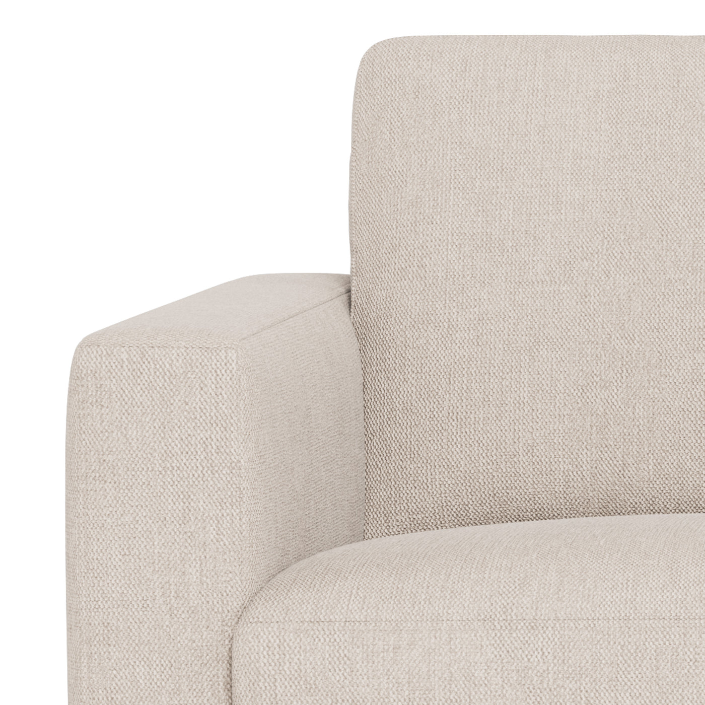 Nord sofasæt fra Hjort Knudsen i Brego stof farve 35901 Cream