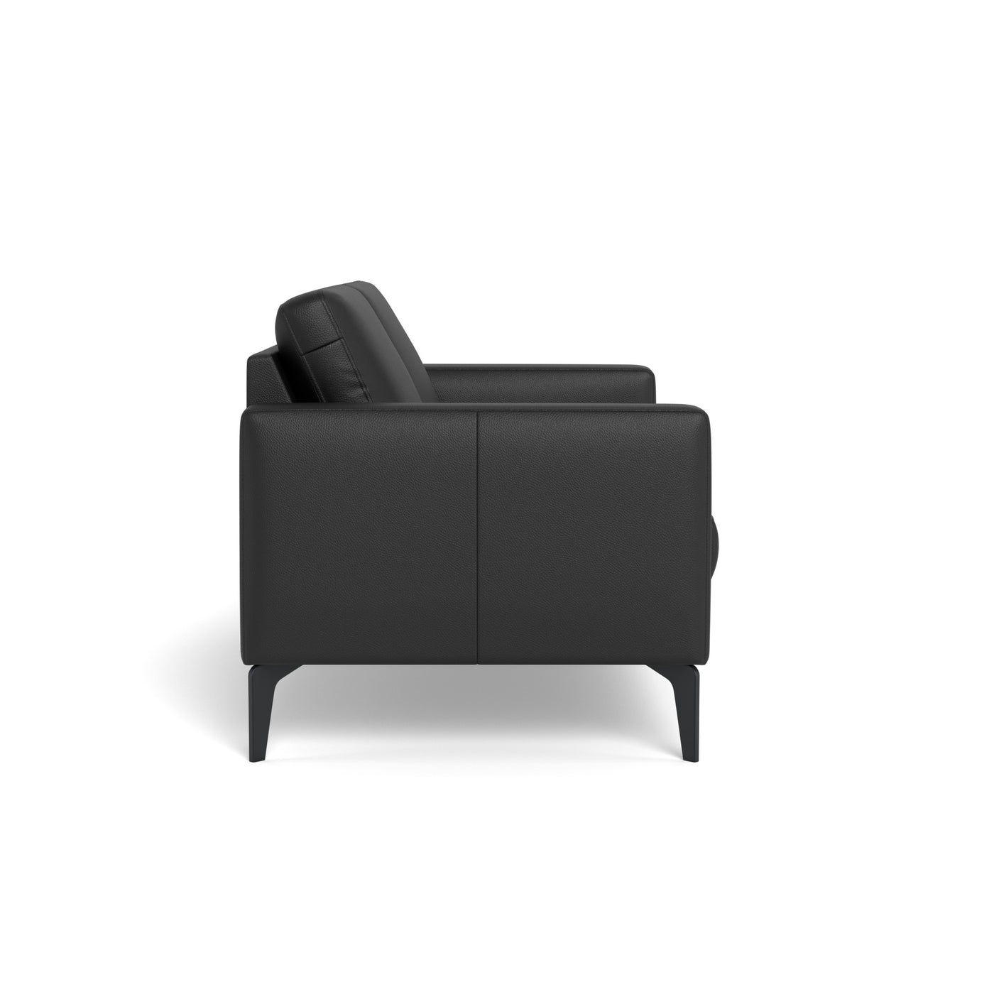 Nord sofasæt fra Hjort Knudsen i sort soleda læder