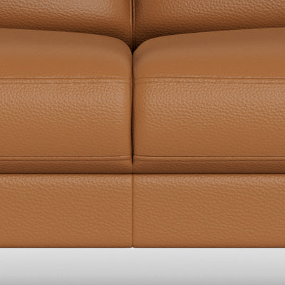Nord sofasæt fra Hjort Knudsen i cognac farvet soleda læder
