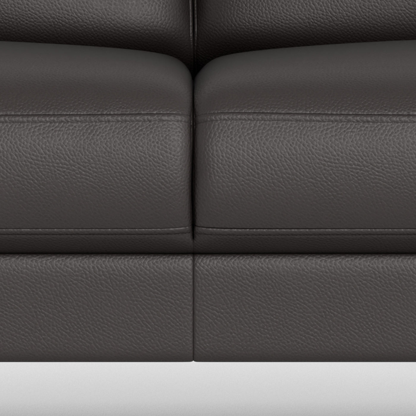 Nord sofasæt fra Hjort Knudsen i Soleda læder i Dark brown