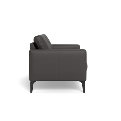 Nord sofasæt fra Hjort Knudsen i Soleda læder i Dark brown