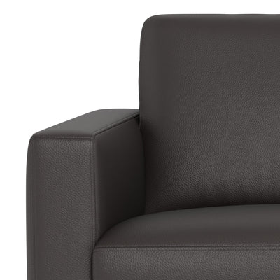 Nord sofasæt fra Hjort Knudsen i Soleda læder i Dark brown