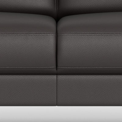 Nord sofasæt fra Hjort Knudsen i Soleda læder i Dark brown