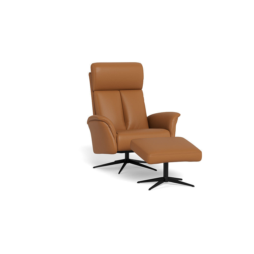 Egholm | Lænestol med skammel