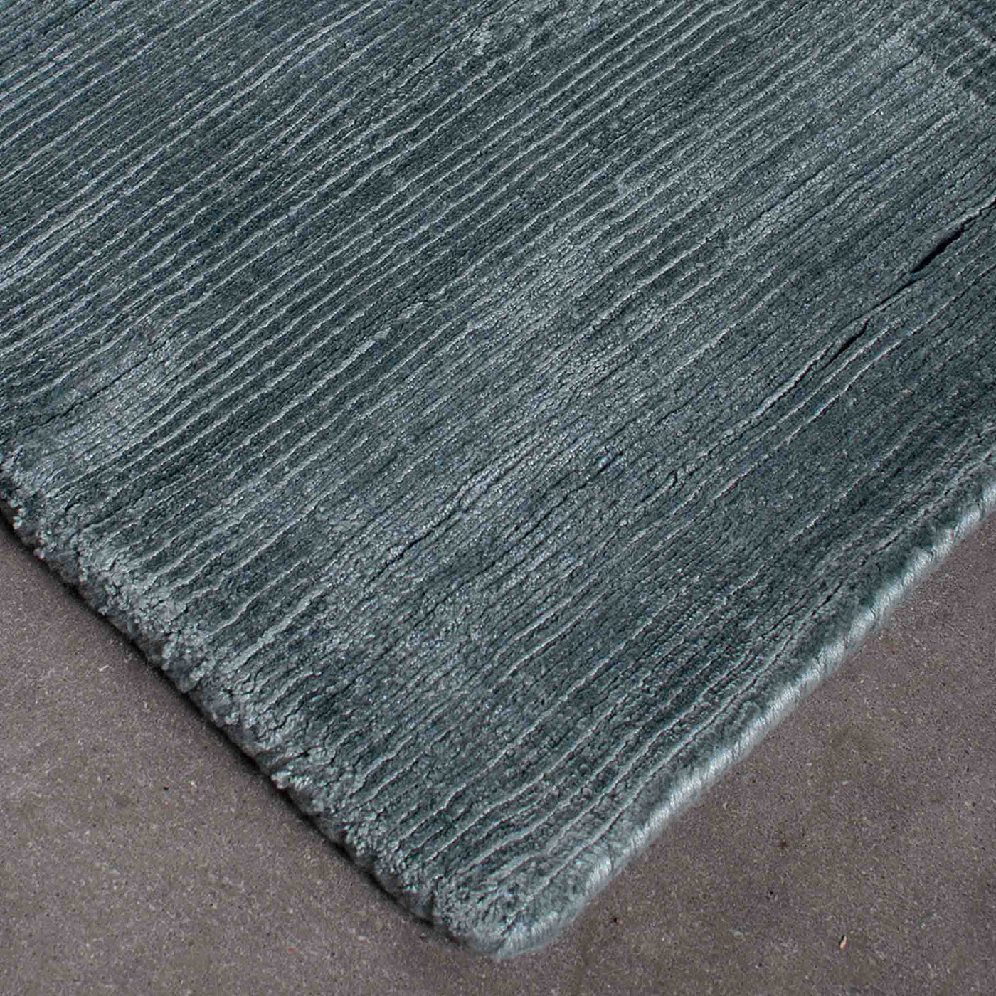 Larvik håndvævet tæppe i grøn fra HC Tæpper