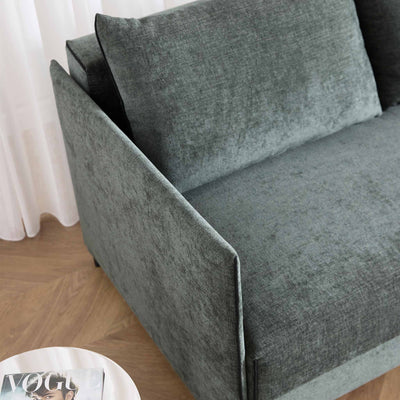 Luoma sovesofa fra Innovation Living i stof 281 Avella Pine Green