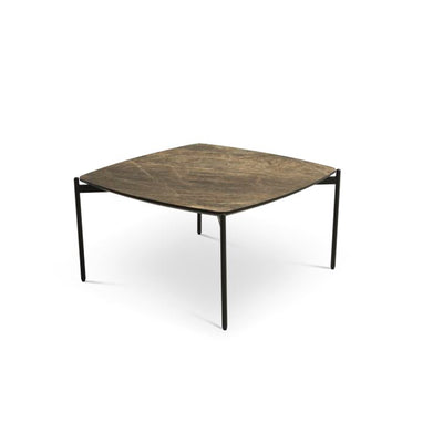 Malta sofabord 80x80 cm i dark brown fra Lexpo