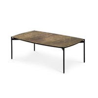 Malta sofabord 70x120 cm i dark brown fra Lexpo