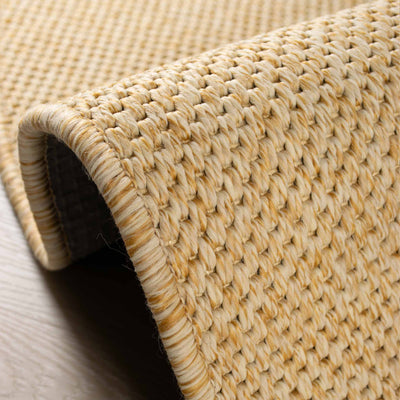 Monaco fladvævet tæppe i beige fra HC Interior Rugs
