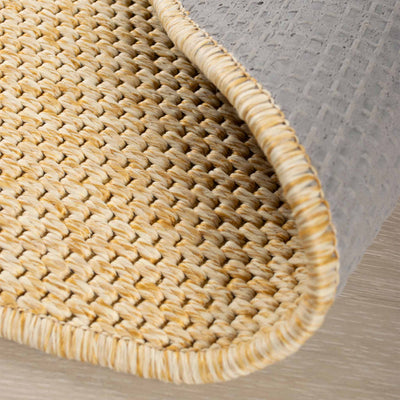 Rundt Monaco tæppe i farven sand fra HC Interior Rugs