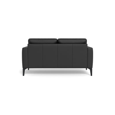 Nord sofasæt fra Hjort Knudsen i sort soleda læder