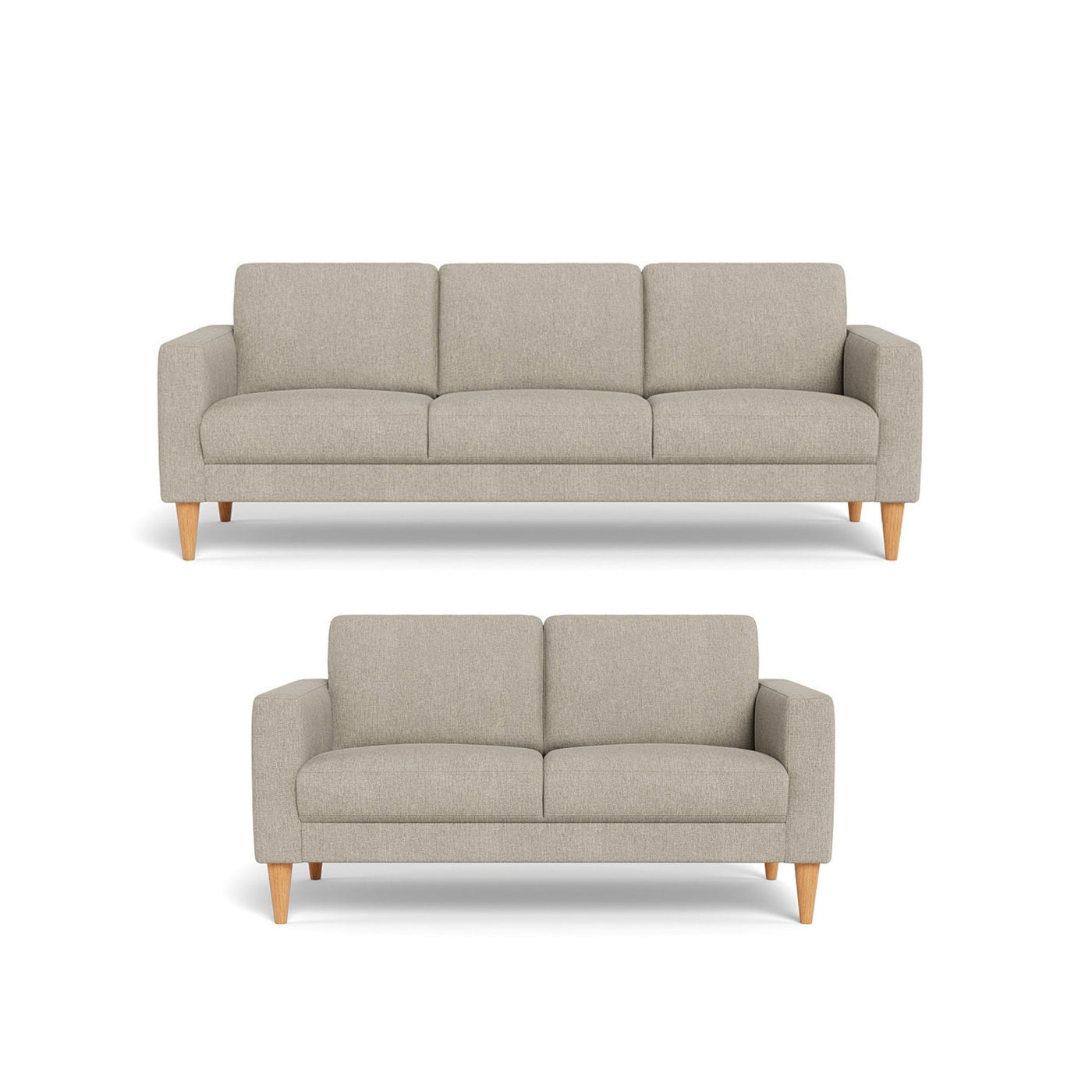 Nord sofasæt fra Hjort Knudsen i 3590 Beige Brego stof