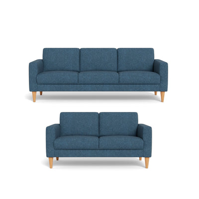 Nord sofasæt fra Hjort Knudsen i Brego stof farve 3594 Dark Blue