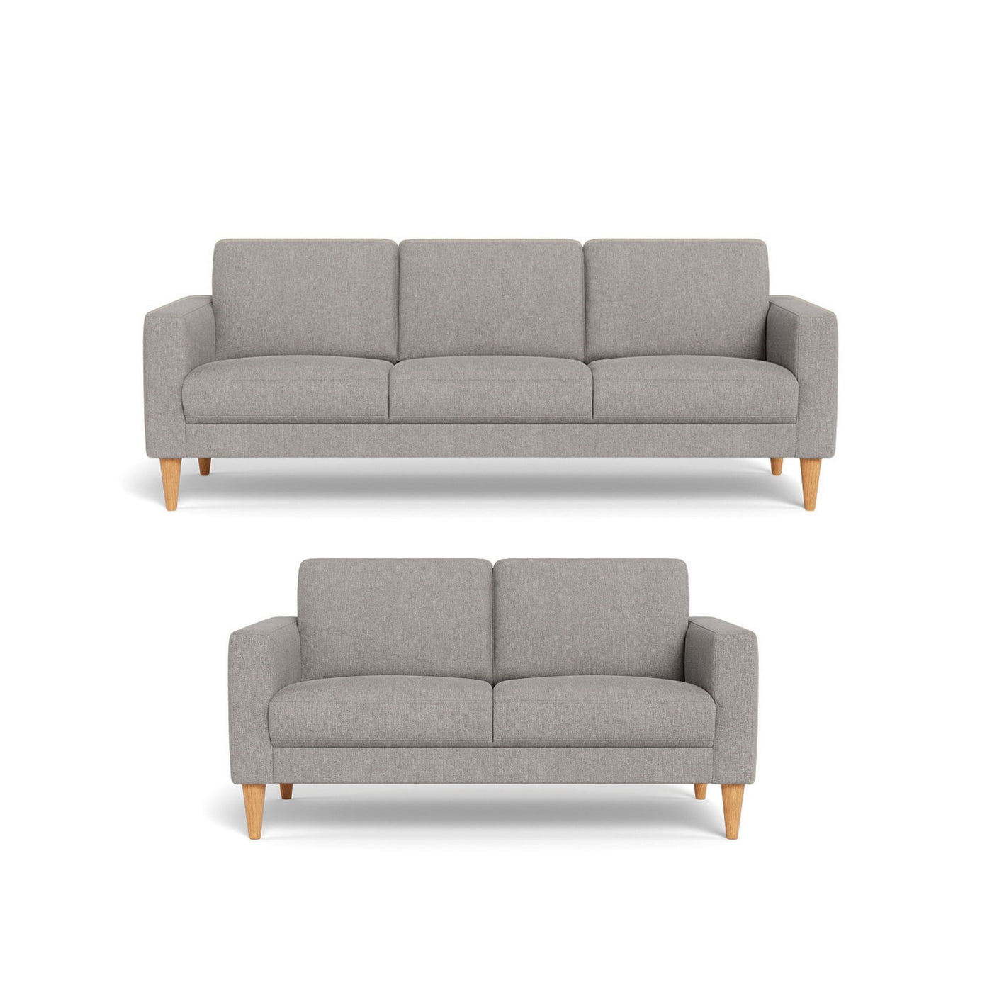 Nord sofasæt fra Hjort Knudsen i Brego stof farve 3595 Grey