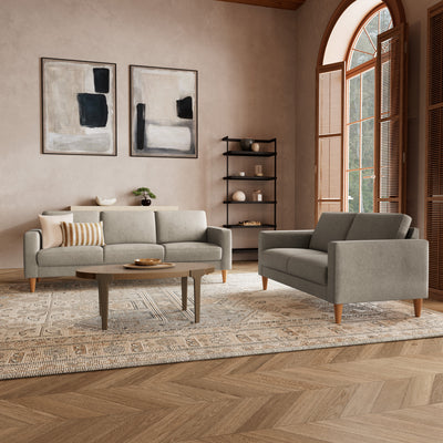 Nord sofasæt fra Hjort Knudsen i 3590 Beige Brego stof