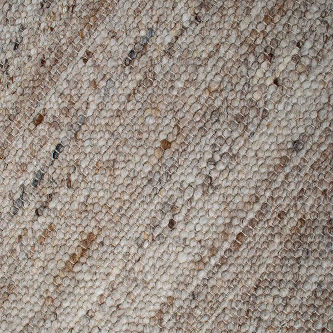 Nuuk uldtæppe i brun fra HC Interior Rugs